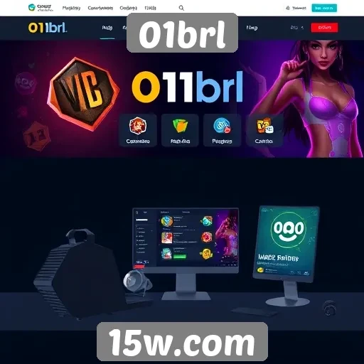 Antecedentes do site de jogos 01brl